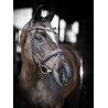 Bridon de dressage LeMieux Arika - Marron / argent