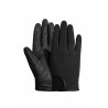 Gants d'équitation d'hiver Horze Ava enfant - Noir