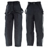 Pantalon d'équitation d'hiver Horze WinterRider enfant - Noir