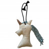 Jouet pour chevaux en cuir Canter - Licorne