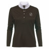 Wedstrijdshirt Starlight lange mouwen Imperial Riding - Bruin