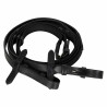 Rênes Imperial Riding Anti slip grip - Noir