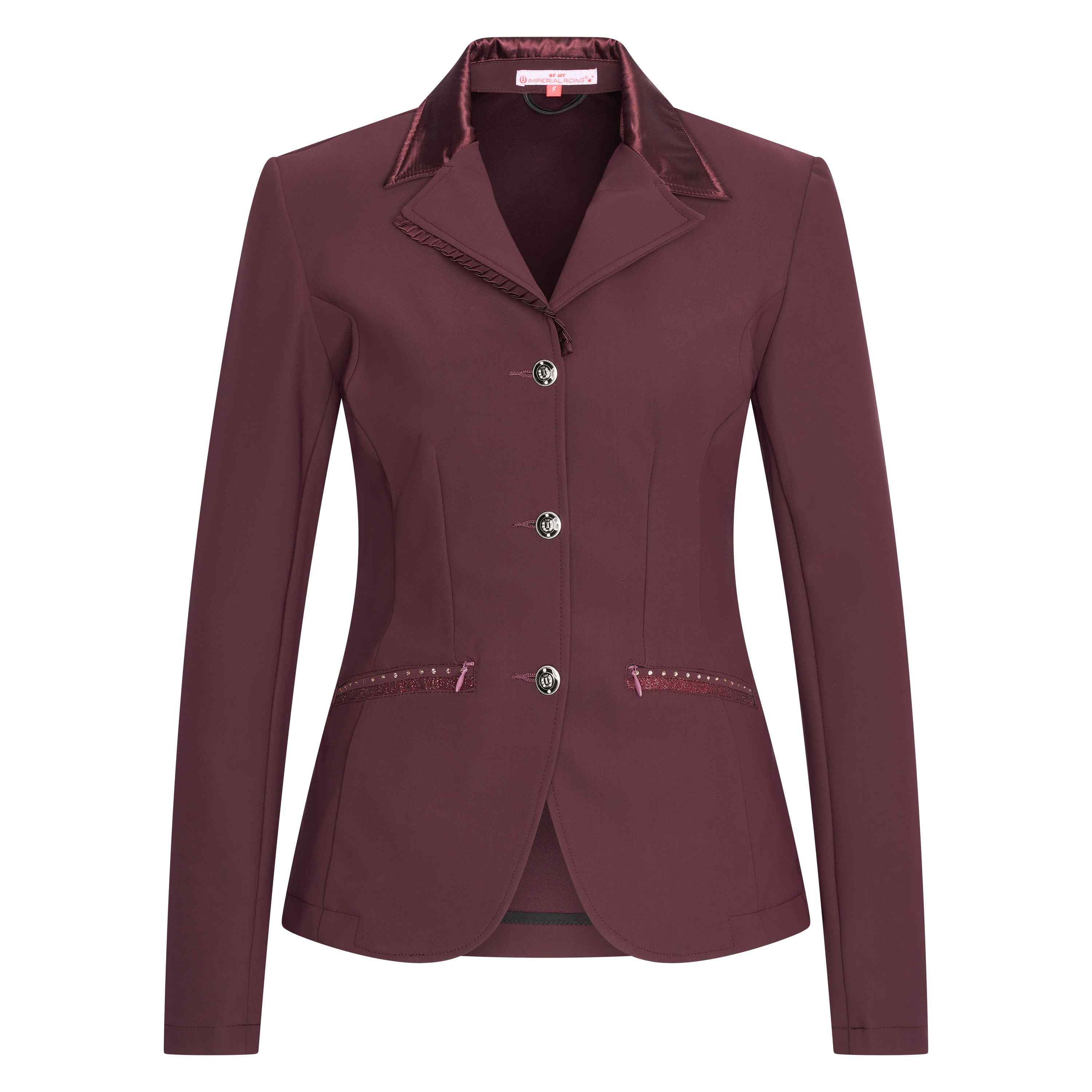 Veste de concours Imperial Riding Vive Capone Bordeaux Veste de concours Imperial Riding Vive Capone Bordeaux