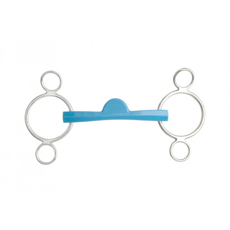 Mors réglable Metalab Flexi 3 anneaux demi-lune