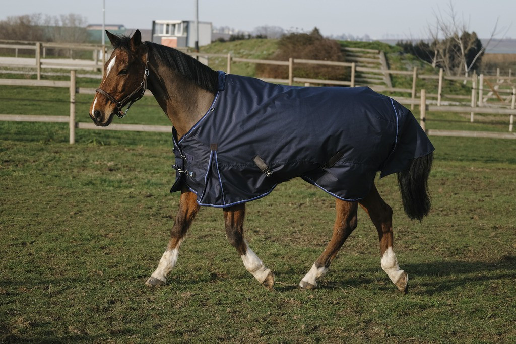 Couverture Equithème Classic 600D Bleu marine