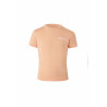 T-shirt Calina avec broderie Horze enfant - Rose crevette