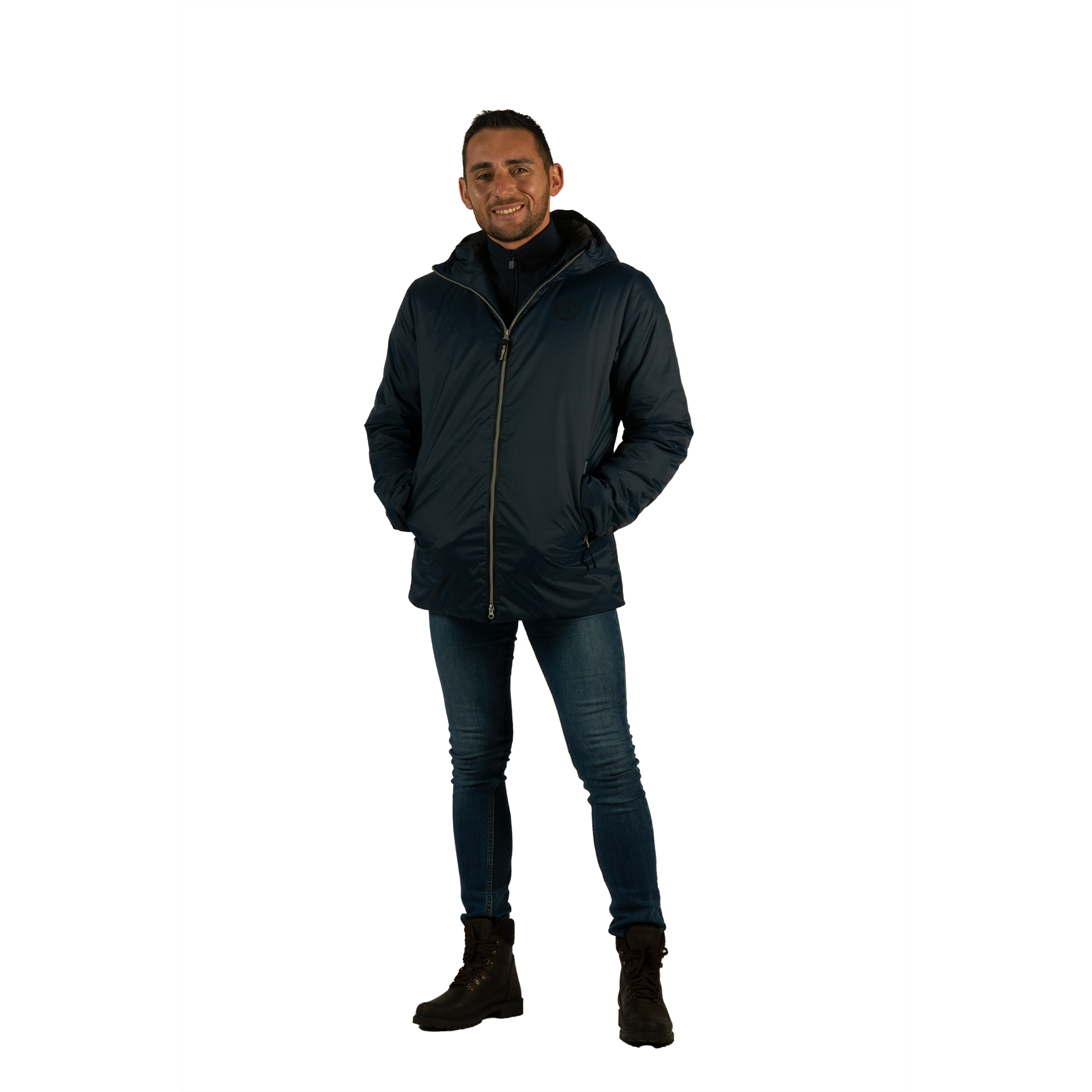 Regenjas Lieto Flags & Cup Marineblauw Regenjas Lieto Flags & Cup Marineblauw