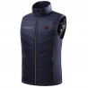 Verwarmde mouwloze bodywarmer Espoo Flags & Cup - Marineblauw