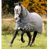 Couverture Horseware Rhino Hexstop Plus Vari-Layer Turnout 250g 1000D - Gris / indigo