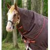 Halsstuk Horseware 0g voor Deken Amigo Bravo 12 Original - Bordeaux / marine / titaan grijs