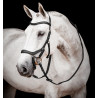 Bridon Horseware Micklem 2 Competition avec rênes caoutchouc - Noir
