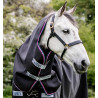 Halsstuk Horseware 0g voor deken Rambo Supreme - Marine / bordeaux / stoffig