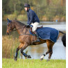 Couvre-reins Horseware Rambo polaire imperméable - Marine / beige / bleu