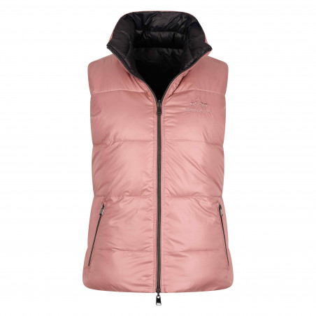 Mouwloze omkeerbare bodywarmer HV Polo Claire