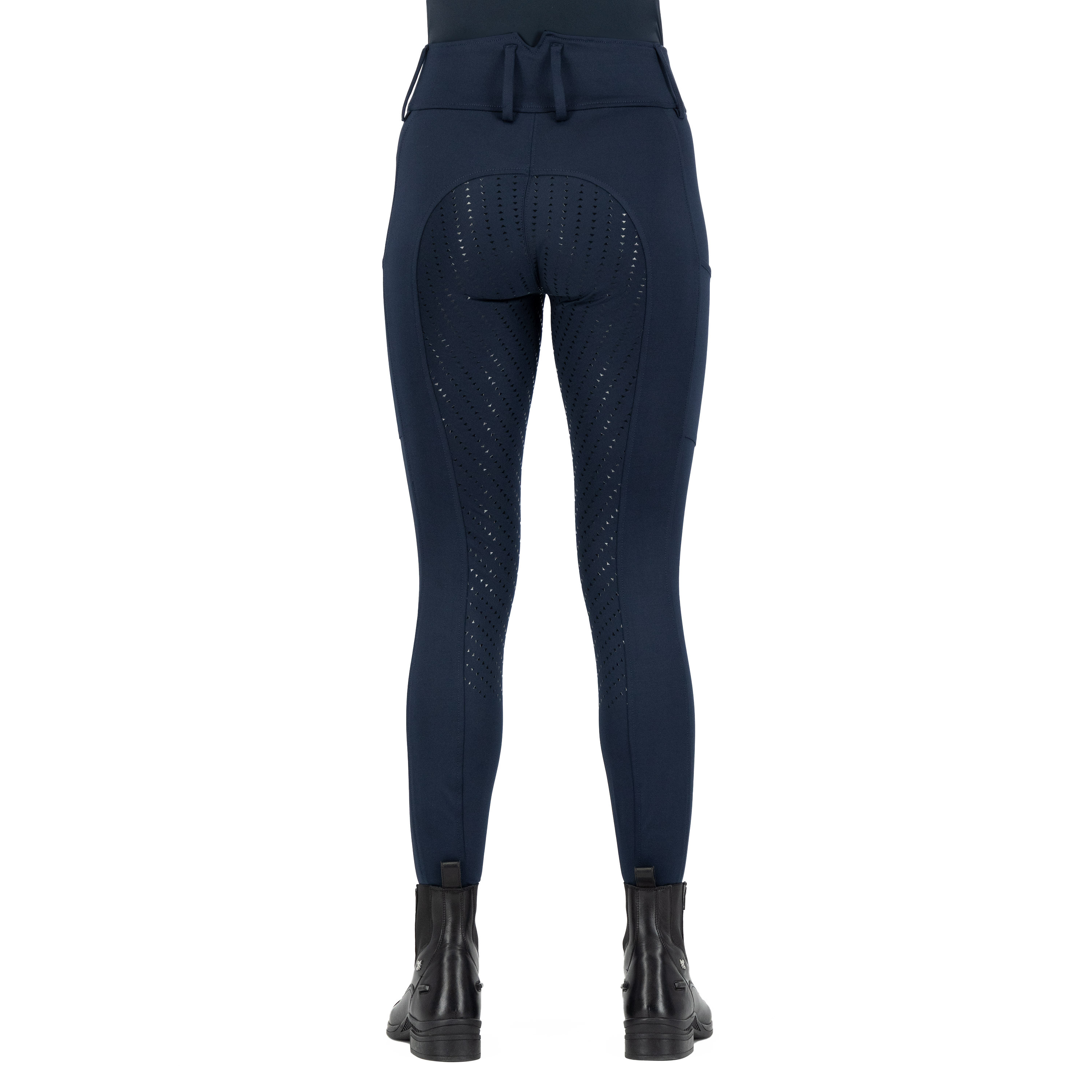 Legging d'équitation Easy Rider Rihanna FullGrip Bleu marine