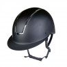 Casque Lady Shield HKM - Noir / argenté brillant