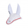 Bonnet anti-mouches Team HKM HKM - Blanc