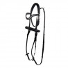 Bitloze hoofdstel Funny Horses, voor houten paarden HKM - Zwart