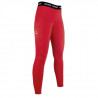 Legging Graz Style full grip siliconen HKM - Rood