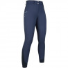 Comfort Flo Style broek met siliconen kniestukken HKM - Donkerblauw