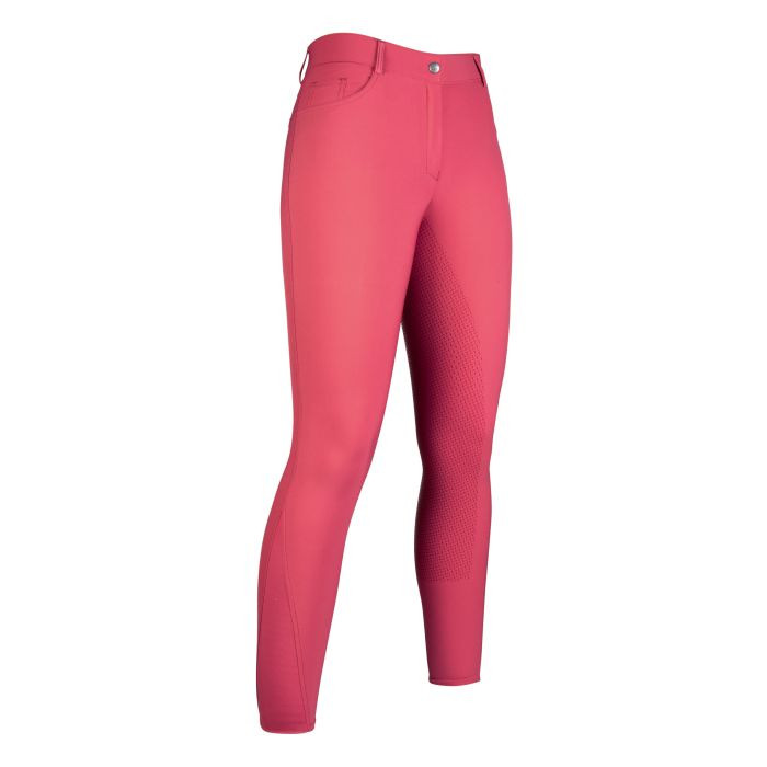 Sunshine-broek met volledige siliconen zitvlak HKM Rood