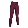 Sunshine-broek met volledige siliconen zitvlak HKM - Bordeaux