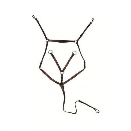 Collier de chasse ferrures argentées HKM