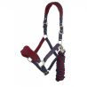 Halster en longe Lemieux Vogue - Bordeaux / Marineblauw