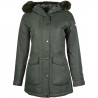 Parka Eaton HKM - Donkergroen