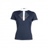 Polo de concours Kayla HKM - Bleu foncé