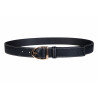 Ceinture en cuir Marrakesh HKM - Noir