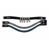 Frontaux Hobby Horsing lot de 3 HKM - Bleu / argenté