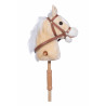 Hobby horse Bella HKM met wieltjes - Beige