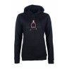 Hoody Equine Sports Style HKM - Noir / or rose