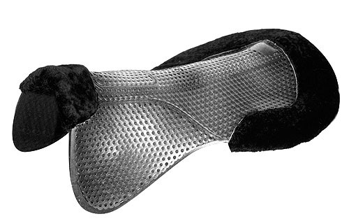 Acavallo Dri-lex Gel schokdemper schapenwol Natuurlijk Bruin