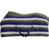 Couverture séchante Professional HKM - Bleu foncé / gris pierre / vert olive