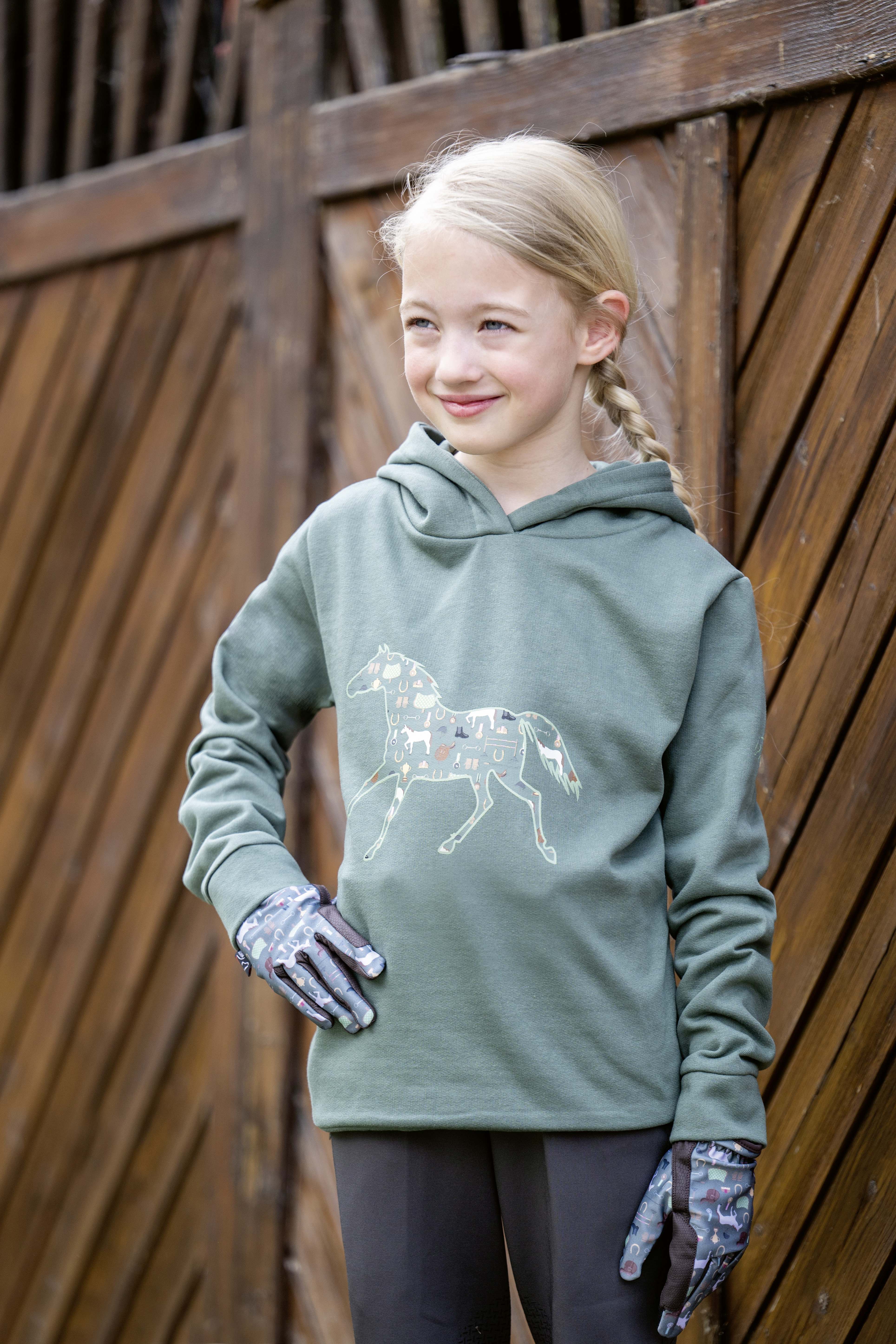 Hoody Judy HKM Donkergroen