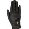Gants Grip Style avec doublure en polaire HKM - Noir