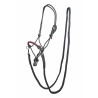 Ethologisch halster Strass met teugels / lijnen HKM - Grijs / druif