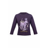 Lange mouwen polo Lola HKM - Donker lila