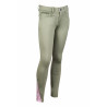 Pantalon Horse Spirit basanes en silicone HKM - Gris vert