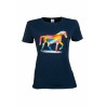 T-shirt Colourful Horse HKM - Bleu foncé