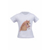 T-shirt Lola Fluffy HKM - Blanc