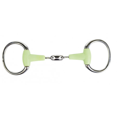 Dubbele gebroken bit 16 mm appelsmaak HKM