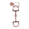 Sleutelhanger Gebiss HKM - Roségoud