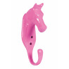 Aluminium hoofdstelhanger paard HKM - Roze