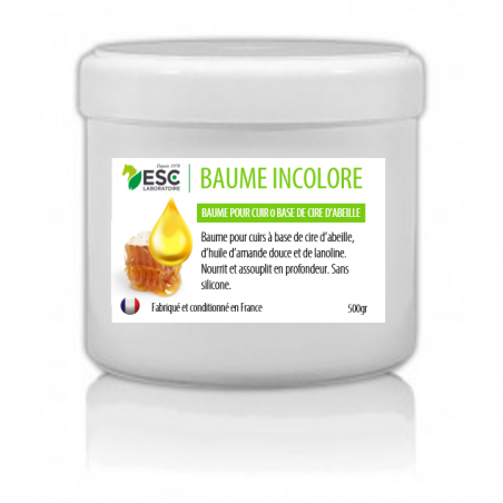 Baume pour cuir ESC Laboratoire incolore nourrissant