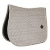 Tapis de selle Basic Velvet jumping Kentucky - Beige