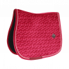 Tapis de selle Velvet jumping Kentucky - Fuchsia