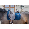 Tapis de selle Velvet Pearls dressage Kentucky - Bleu marine